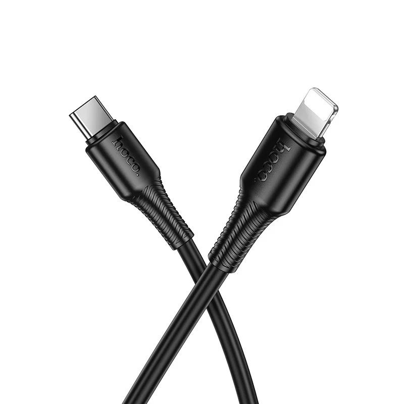 HOCO USB X120 TYPE-C TO IOS Սև 2