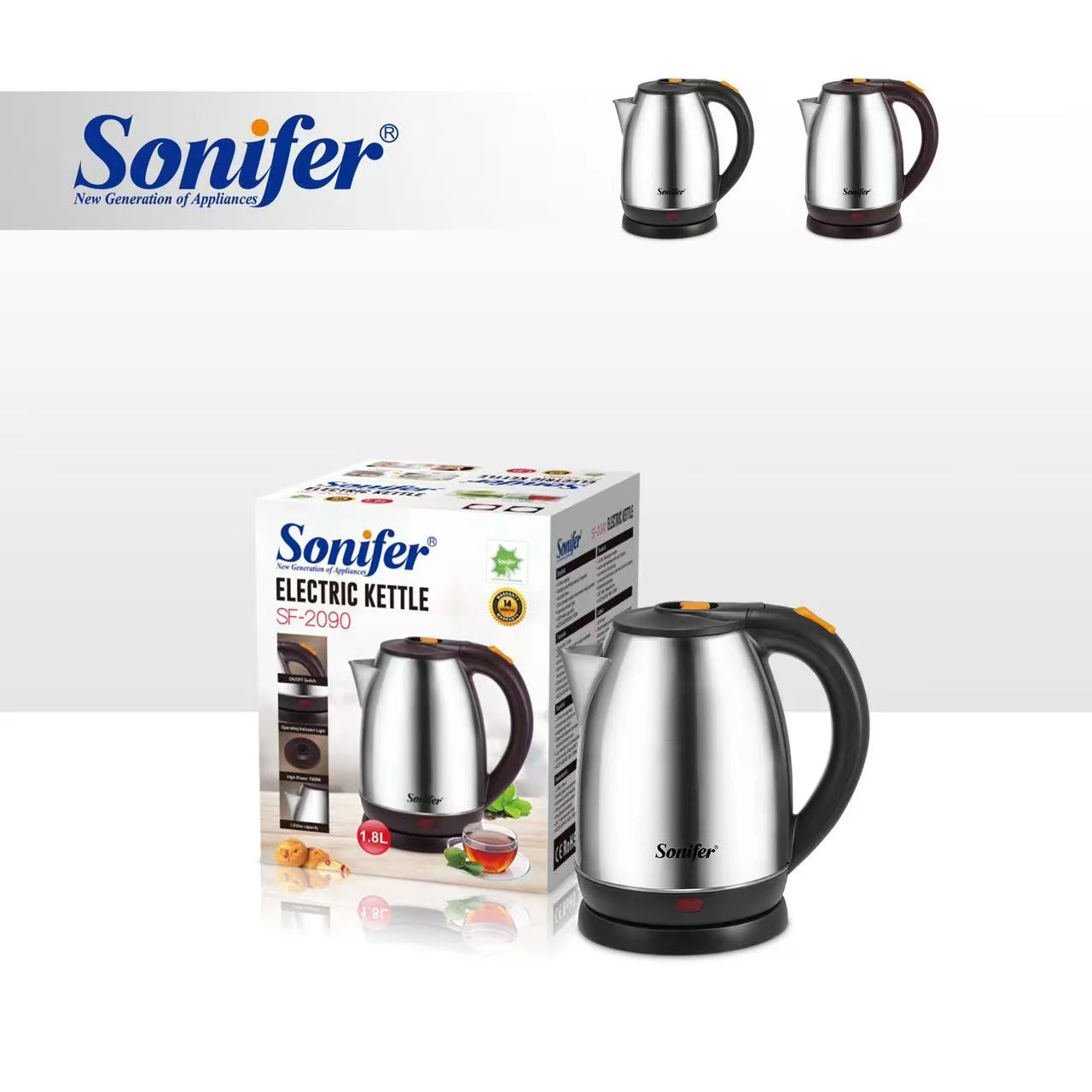SONIFER SF-2090 ԹԵՅՆԻԿ ՇԱԳԱՆԱԿԱԳՈՒՅՆ 1.8Լ