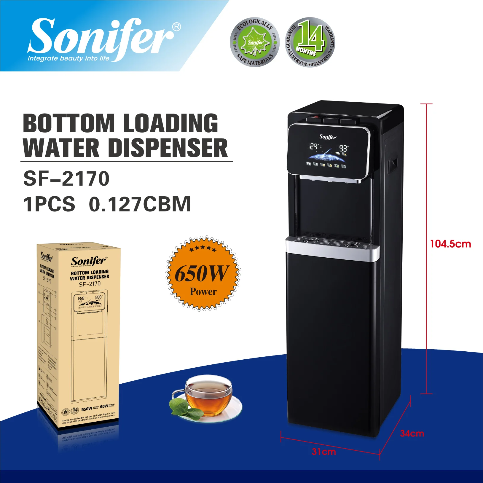 SONIFER SF-2170 Ջրի Դիսպենսեր 3
