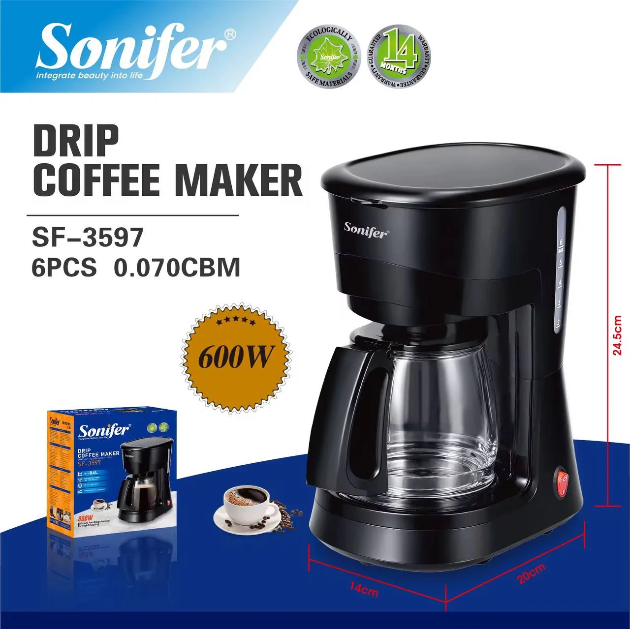 SONIFER SF-3597 ԿԱԹԻԼԱՅԻՆ ՍՐՃԵՓ 3