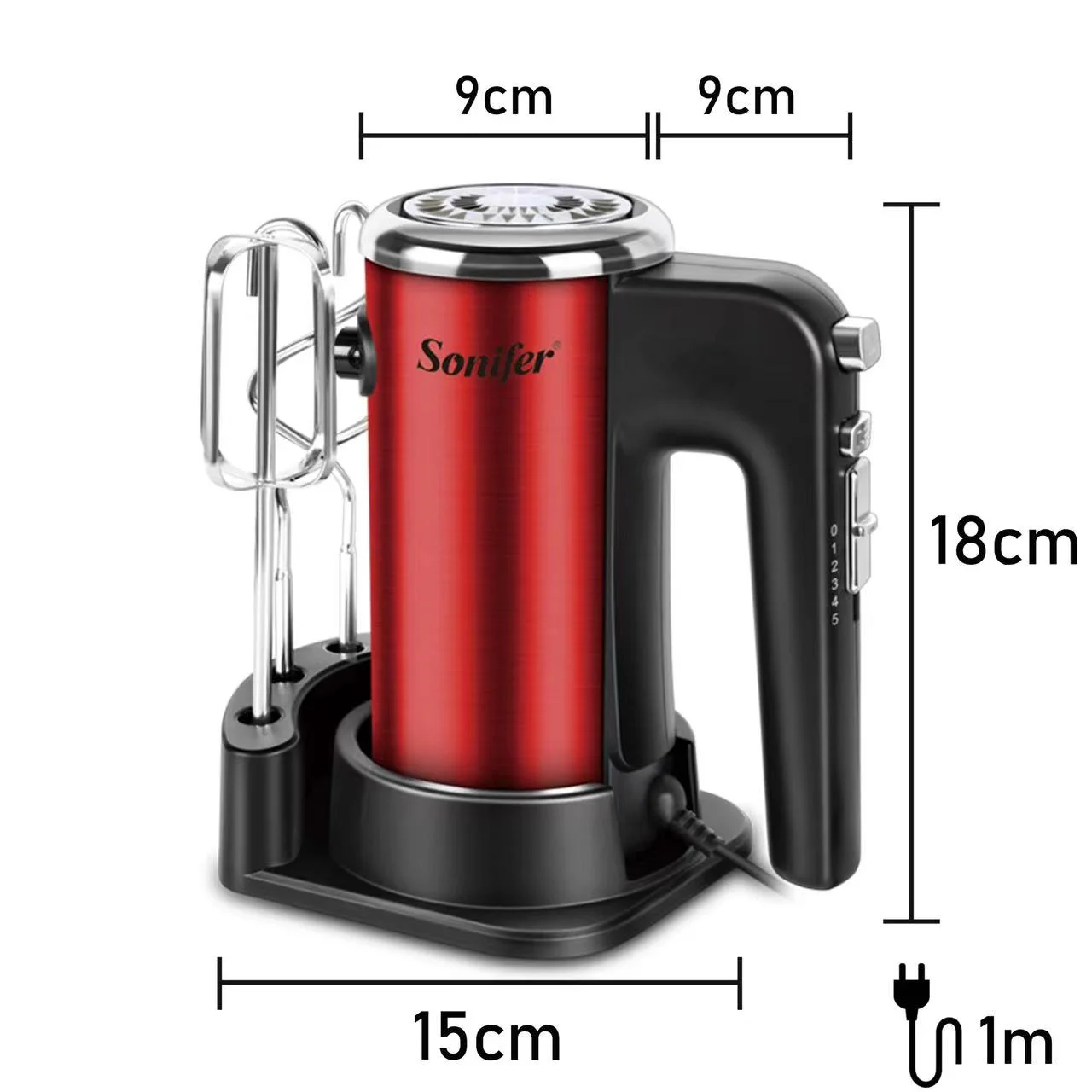 SONIFER SF-7025 ՀԱՐԻՉ Կարմիր 3