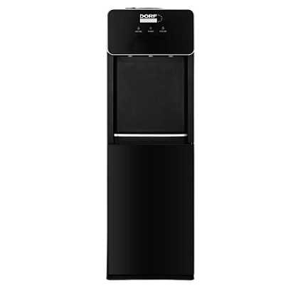 DORF WD-167-5 Ջրի Դիսպենսեր Սառնարանով Սև